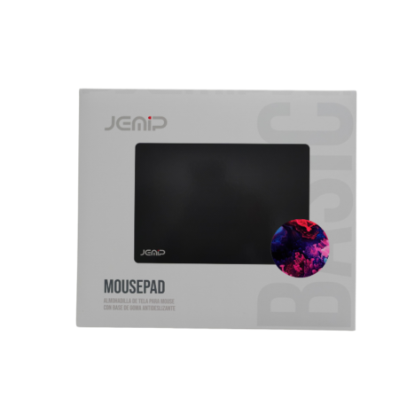 MOUSE PAD JEMIP BASIC FLORES DE CORAL