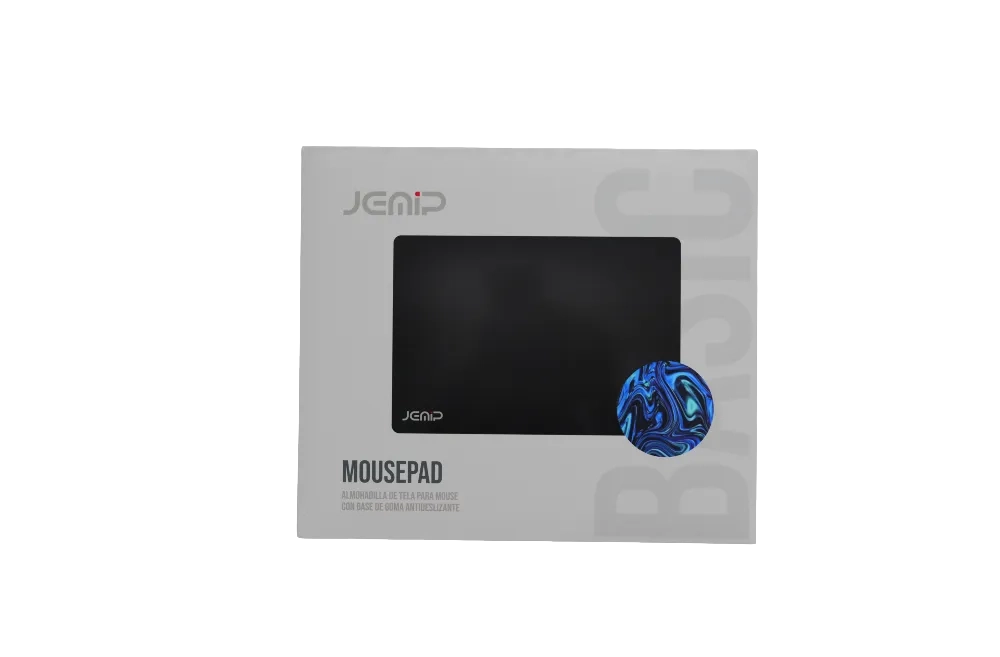 1-2 MOUSE PAD JEMIP BASIC AZUL BORRACHO - Image 1