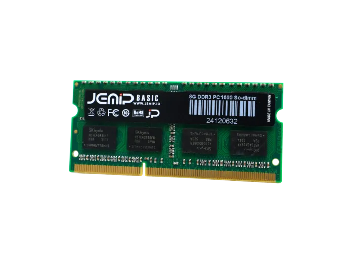 MEMORIA RAM JEMIP BASIC 8GB DDR3 1600MHZ SODIMM - Image 2