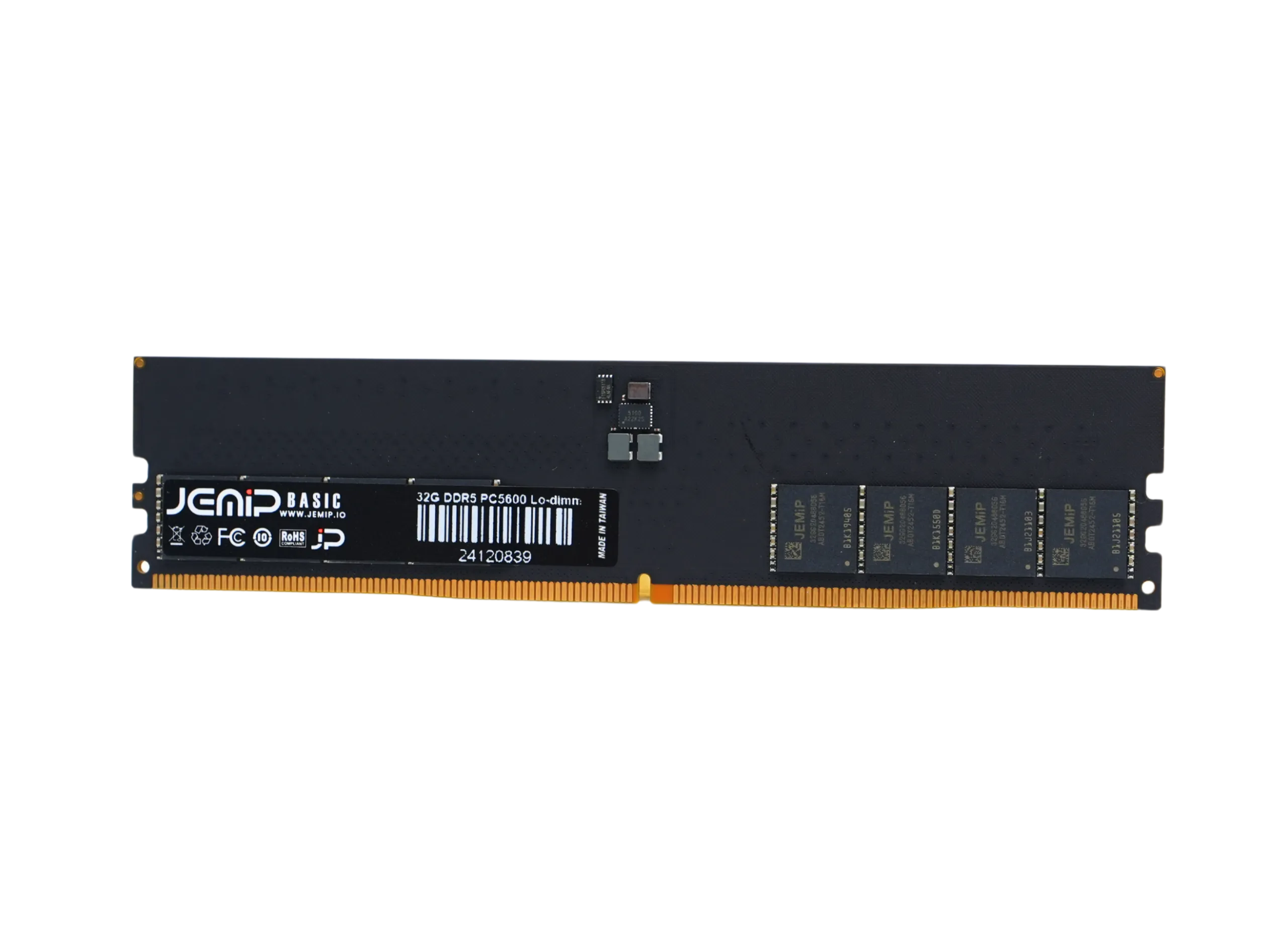 MEMORIA RAM JEMIP BASIC 32GB DDR5 5600MHZ UDIMM - Jemip