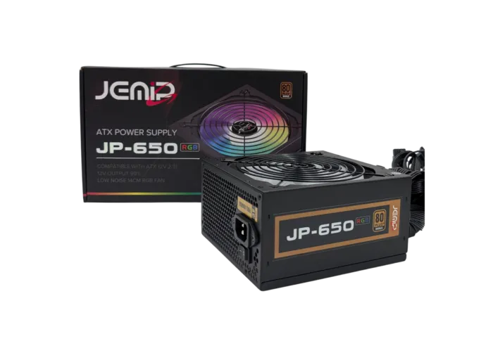 FUENTE DE PODER 650W RGB JEMIP GAMING - Image 5