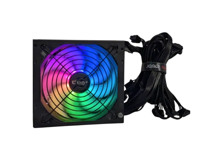 FUENTE DE PODER 650W RGB JEMIP GAMING - Image 4