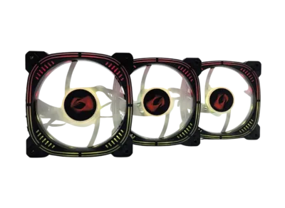 VENTILADOR REVSTORM KIT FAN REVERSE ARGB NEGRO JEMIP GAMING – 3x12CM - Image 3
