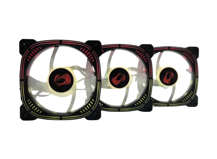 VENTILADOR REVSTORM KIT FAN REVERSE ARGB NEGRO JEMIP GAMING – 3x12CM - Image 3