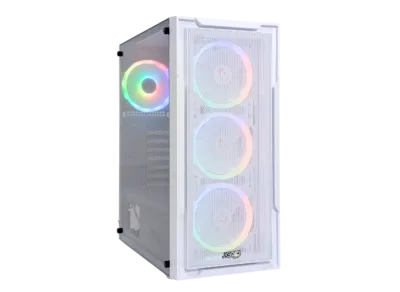 CASE JEMIP GAMING IRON-MESH WHITE