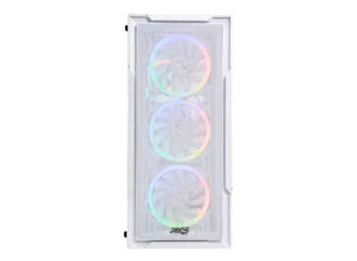 CASE JEMIP GAMING IRON-MESH WHITE - Image 2