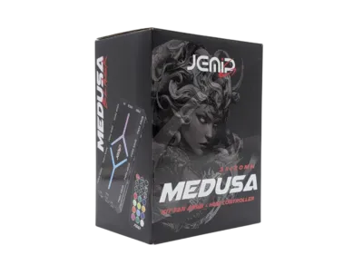 VENTILADOR JEMIP MEDUSA KIT 3 EN 1+ HUB+CONTROL REMOTO 3X12CM - Image 3