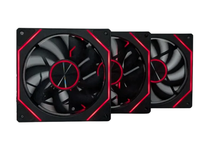 VENTILADOR JEMIP MEDUSA KIT 3 EN 1+ HUB+CONTROL REMOTO 3X12CM - Image 4