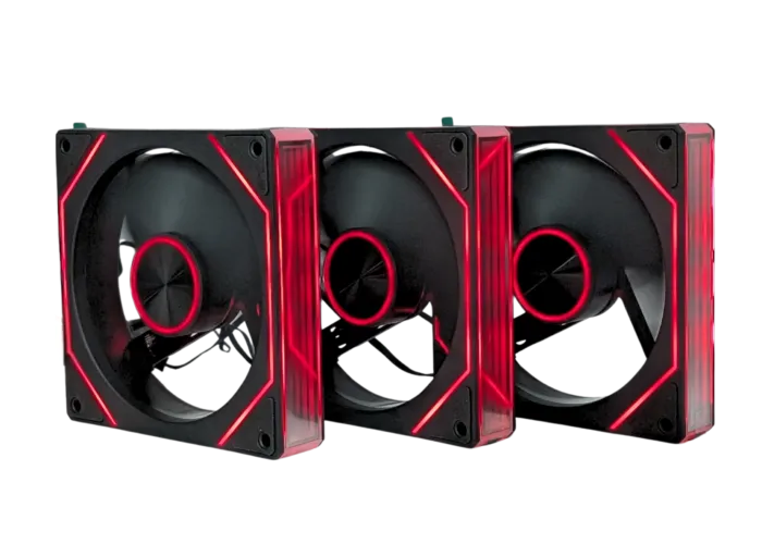 VENTILADOR JEMIP MEDUSA KIT 3 EN 1+ HUB+CONTROL REMOTO 3X12CM - Image 5