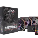 VENTILADOR JEMIP MEDUSA KIT 3 EN 1+ HUB+CONTROL REMOTO 3X12CM