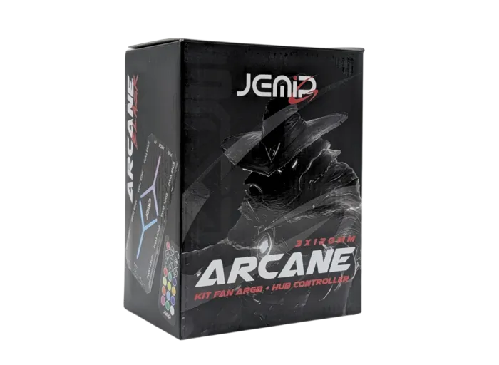 VENTILADOR JEMIP ARCANE KIT 3 EN 1+HUB+CONTROL REMOTO - Image 3