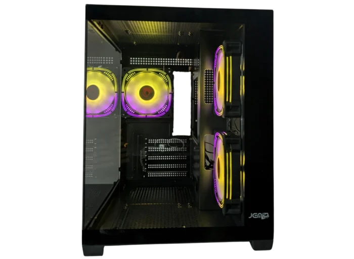 CASE JEMIP GAMING CRYSTAL VEIL NEGRO - Image 2