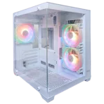CASE JEMIP GAMING CRYSTAL VEIL BLANCO