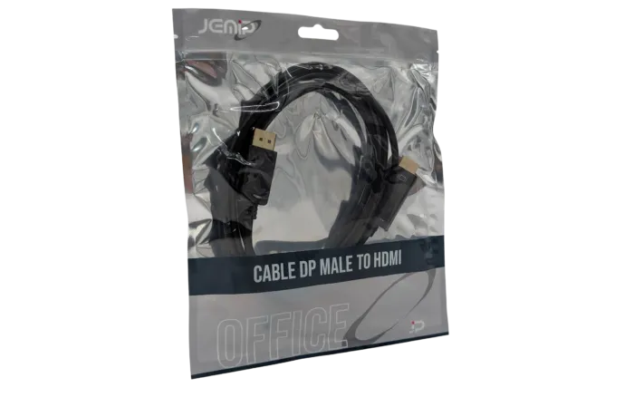 CABLE JEMIP OFFICE - DP MACHO A HDMI MACHO - Image 3