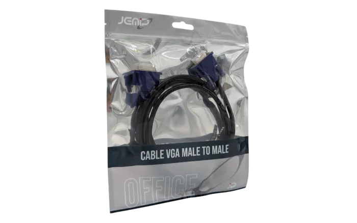 CABLE JEMIP OFFICE - VGA MACHO A VGA MACHO 1.5MT - Image 2