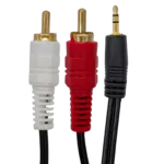 CABLE JEMIP OFFICE - DE AUDIO 3.5MM PLUS A 2 RCA MACHO 1.5MT