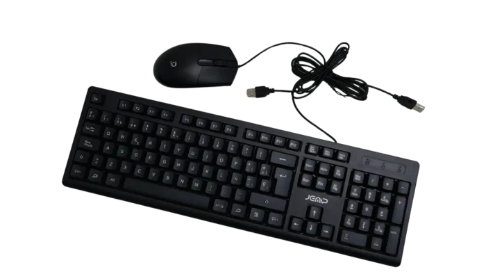 COMBO TECLADO Y MOUSE JEMIP OFFICE BÁSICO USB - Image 2