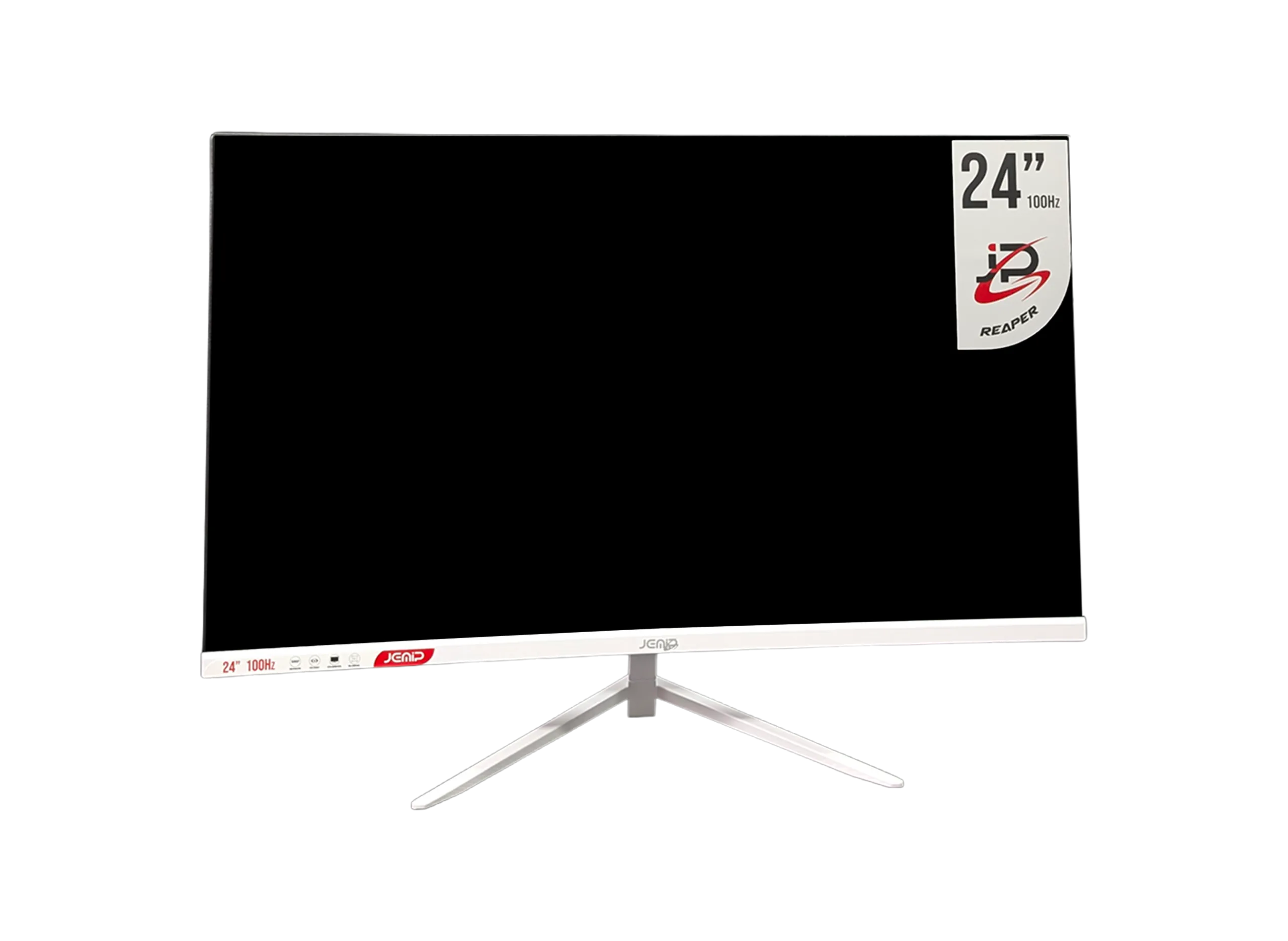 6 MONITOR JEMIP 24" GAMING CURVO REAPER BLANCO - Image 1