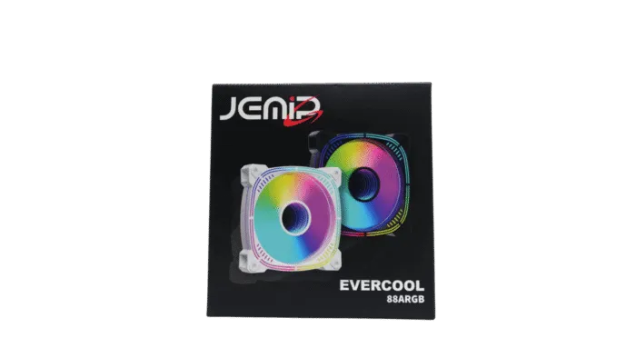 VENTILADOR EVERCOOL 88 BLANCO JEMIP GAMING - Image 2