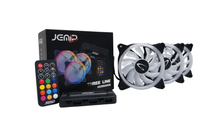 KIT 3 IN 1 VENTILADORES JEMIP GAMING - Image 2