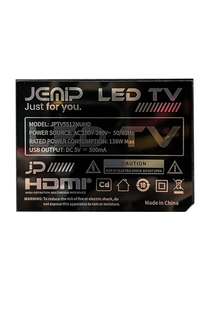 JEMIP HALO LUX 55” 4K Ultra HD Smart TV - Image 9