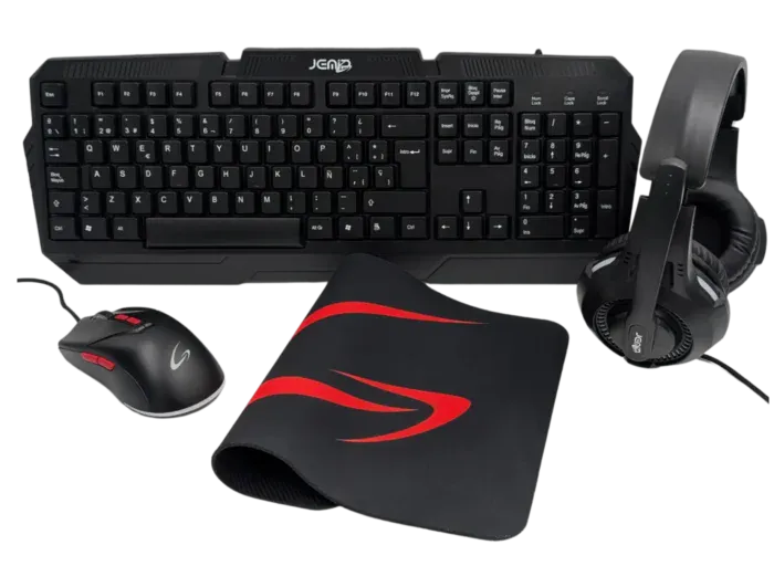 COMBO 4 EN 1 JEMIP GAMING TITANFURY SET - Image 2
