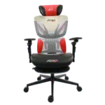 SILLA JEMIP GAMING WHITE BOLT