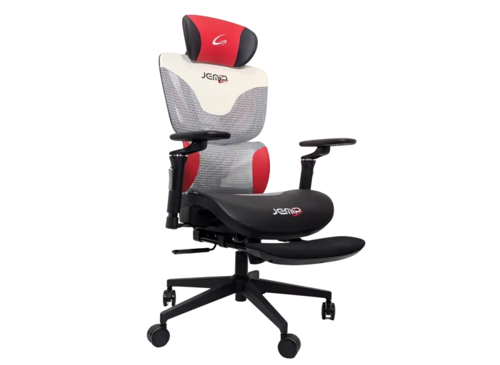 SILLA JEMIP GAMING WHITE BOLT - Image 2