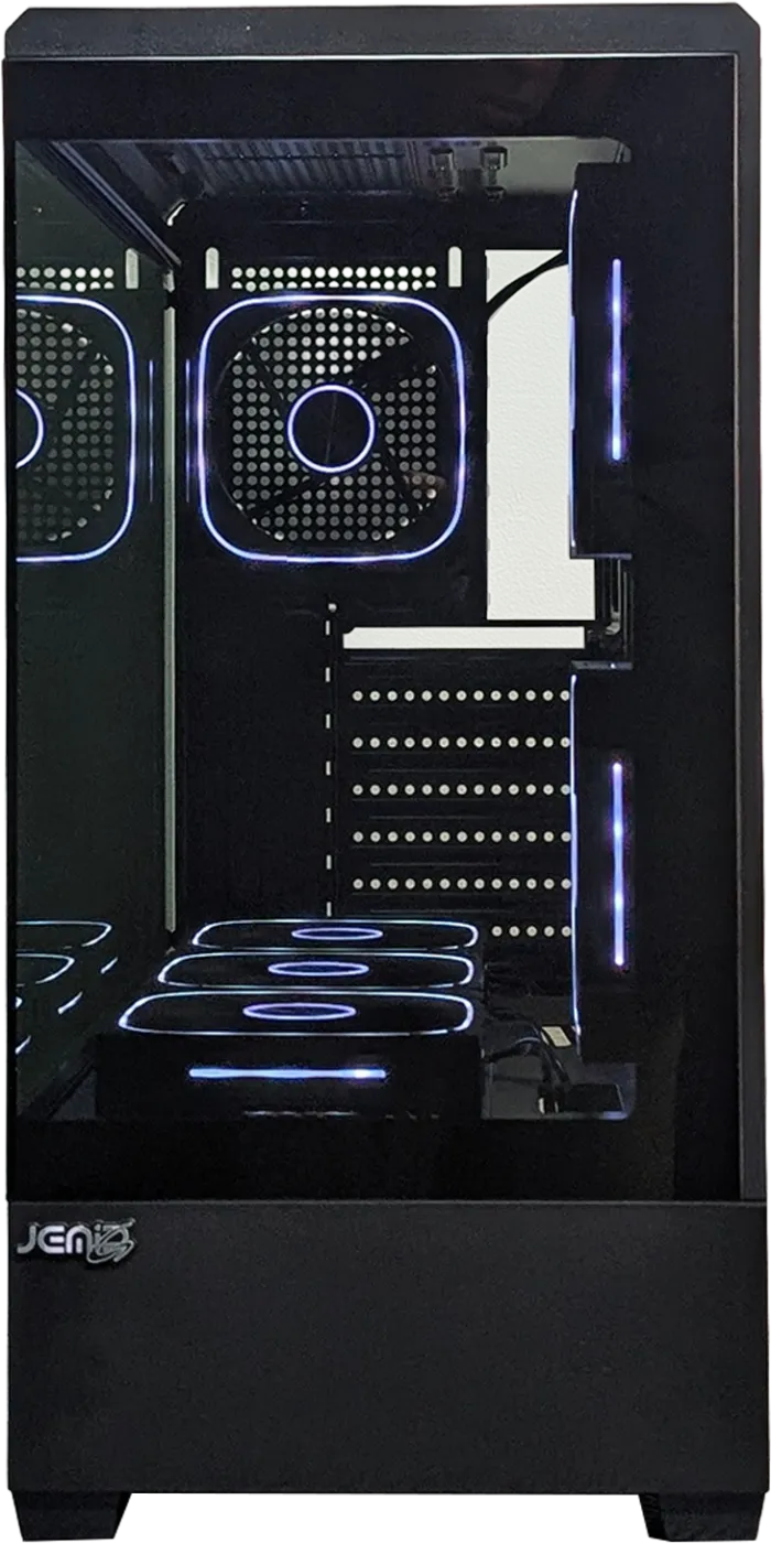 CASE JEMIP GAMING REACTOR BLACK - Image 4