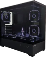 CASE JEMIP GAMING REACTOR BLACK - Image 2