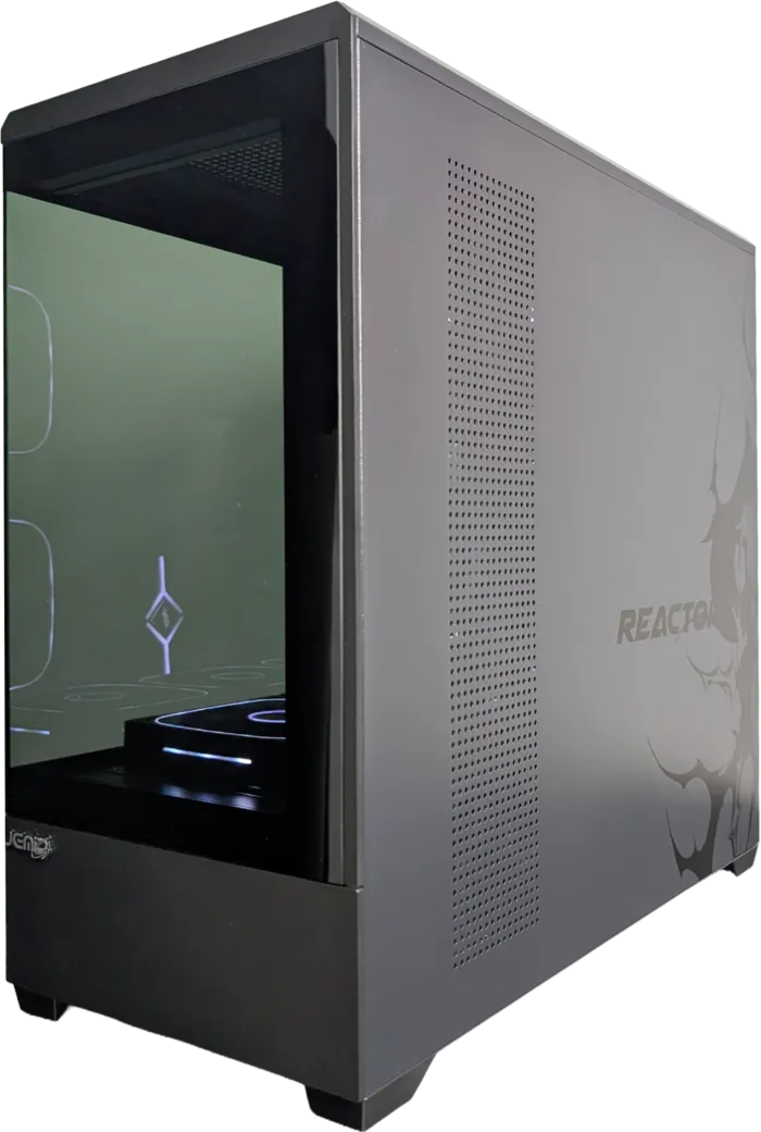 CASE JEMIP GAMING REACTOR BLACK - Image 5