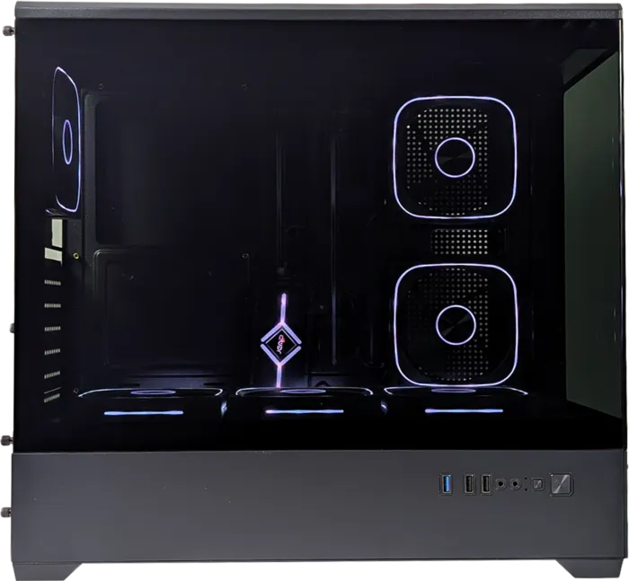 CASE JEMIP GAMING REACTOR BLACK - Image 3